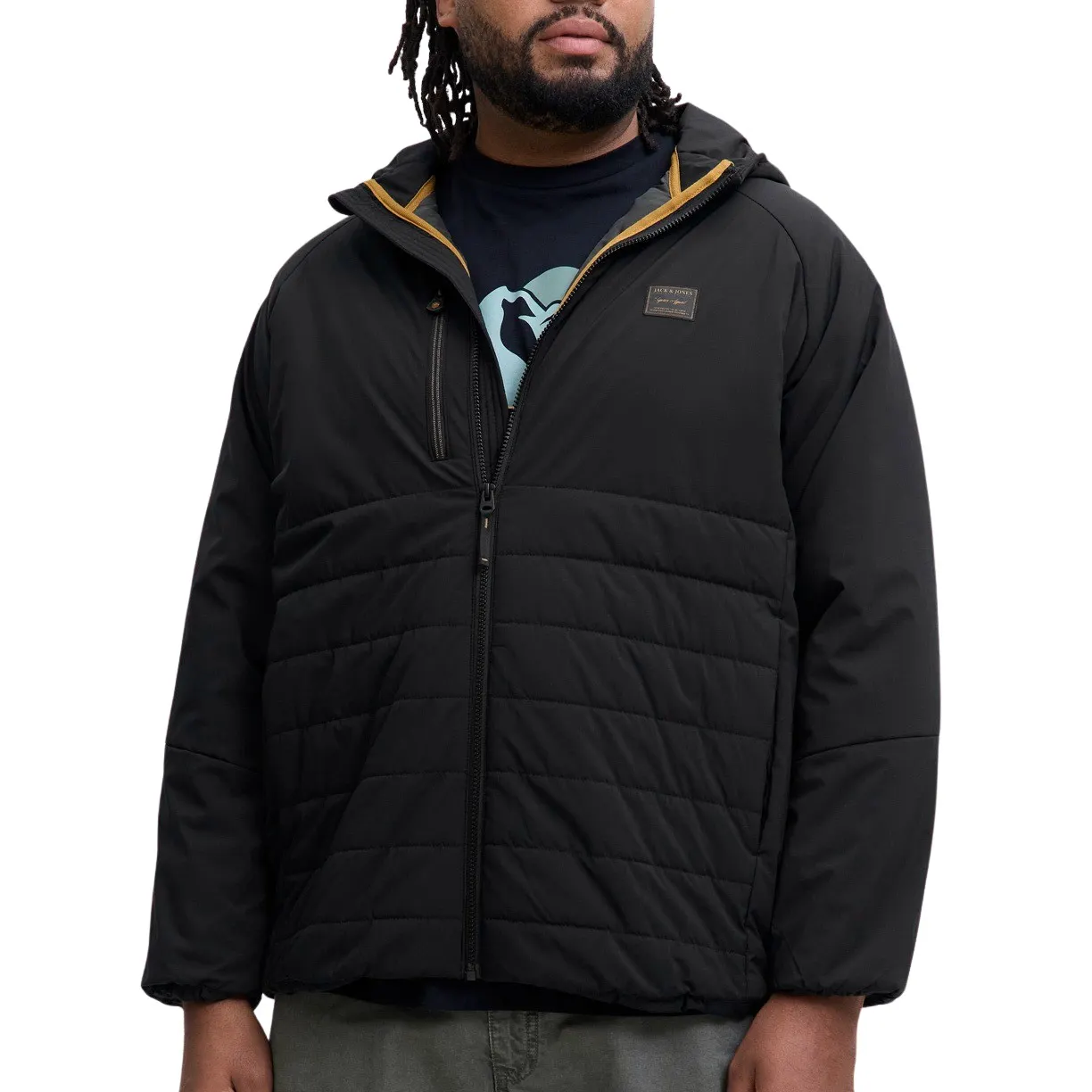 Jack & Jones Finn Hybrid Jas Heren (plussize) | PlutoSport